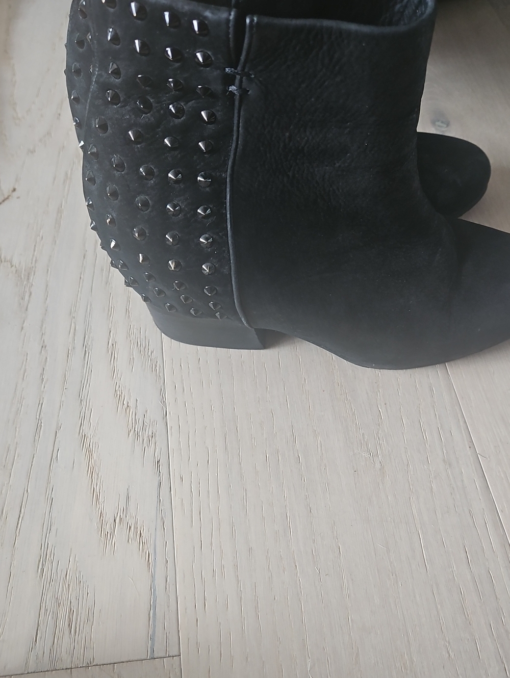 Studded Black Women's Ankle Boots - Chic Everyday Style